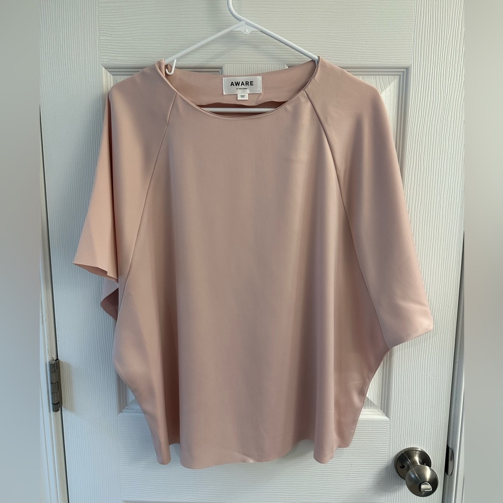 Aware by Vero Moda light pink top